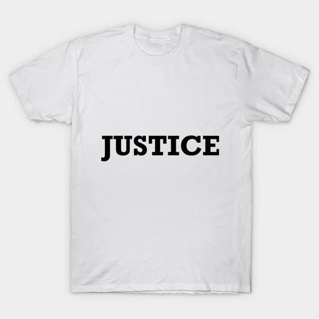 Justice T-Shirt by SmokedPaprika